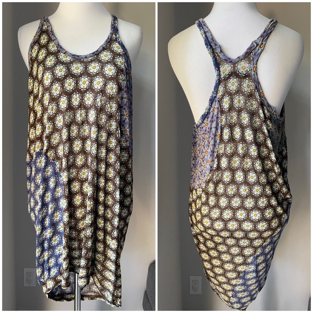 Y’s by Yohji Yamamoto Patchwork Tunic Top